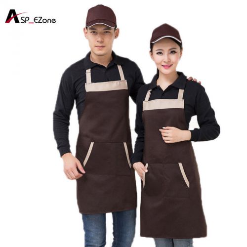 1pc kitchen cotton apron chef cooking waiter apron strip adjustable apron for sale