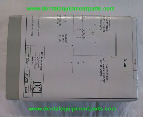 New dci utility center housing w/ gray cover 14 x 9 dental equipment parts.com for sale