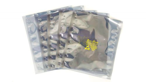 500 ESD Anti-Static Shielding Bags, 6&#034;x8&#034; in (Inner Diameter), Open-Top,3.1 mils