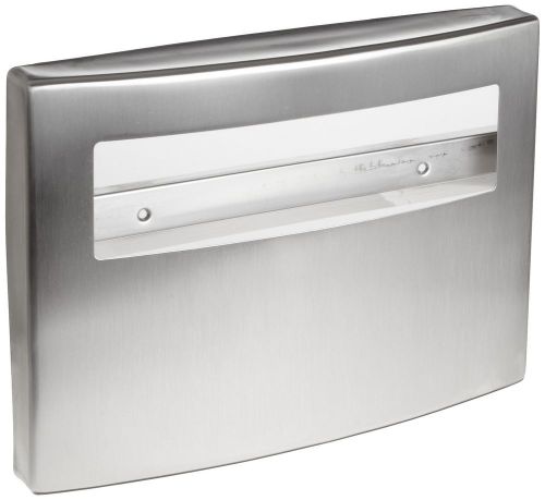 Bobrick 4221 Toilet Seat Cover Dispenser 15 3/4 x 2 1/4 x 11 1/4 Satin Stainl...