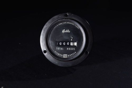 Hobbs stewart-warner dc digital readout hour totalizing meter m-5600-2 4 to 40v for sale
