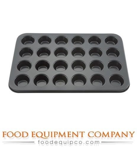 Winco AMF-24MNS Muffin Pan, 24 cup, 1.5 oz. - Case of 12