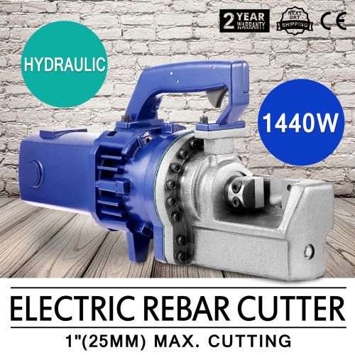 RC-25mm 1700W 1&#034; 8# Electric Hydraulic Rebar Cutter Piston 5s-5.5s Bender GREAT