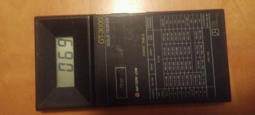 Vtg Gold Tester GT-3000 TRI Electronic no wire