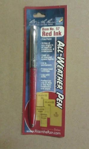 Rite in the Rain All-Weather Pen - Red Ink #57