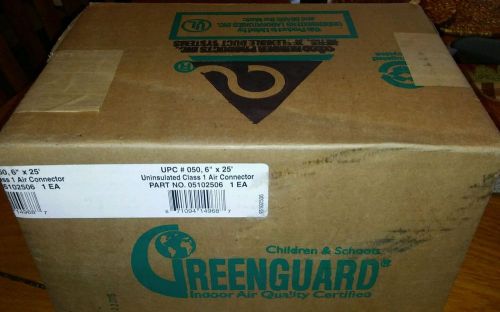 Greenguard (like ATCO) 05102506 Noninsulated Flexible Duct, 6 In. Dia. 6&#034; X 25&#039;