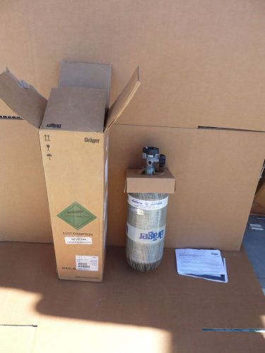 New drager 4058999 3338041 scba tank 4500 psi dot-sp11194 psi hydro tested 45min for sale
