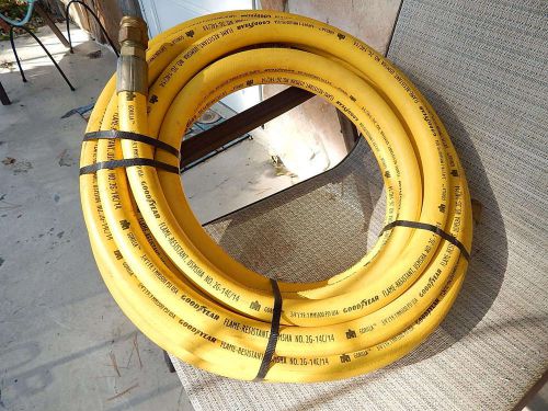 3/4&#034;(19.1mm) 500psi usa goodyear gorilla flame resistant #2g-14c/14 hose 50&#039; for sale