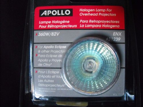 NEW Apollo Halogen Lamp for Overhead Projectors ENX #31239 - FREE SHIPPING
