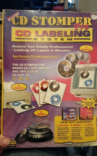 CD Stomper Pro - CD-R labeling System - Factory sealed