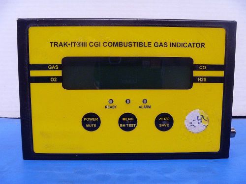 Trak-IT III 3 CGI Natural Combustible Gas Indicator Leak Tester by Sensit
