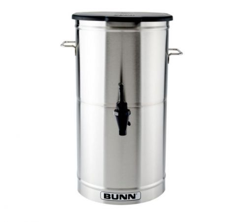 Bunn 4 gallon commercial stainless steel iced tea dispenser welded handles new for sale