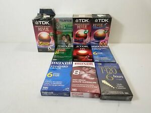 Lot of 20 Mixed Sealed VHS Tape Cassettes