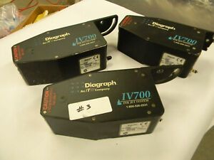 Lot of 3 ITW Diagraph IV700 Inkjet 5750540 Parts  S2