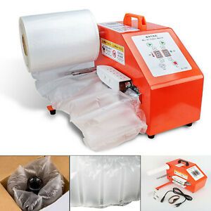 Automatic Inflated Air Cushion Wrap Electric Air Pillow Packaging Machine + Bag