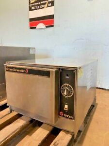 &#034;GROEN GENERATION 3&#034; HD COMMERCIAL C/TOP NSF-208V 3PHASE ELECTRIC STEAMER OVEN