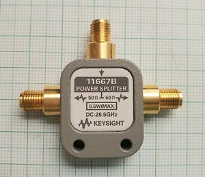 Power Splitter Keysight Agilent HP 11667B DC to 26.5 GHz  0.5 Watt Tested
