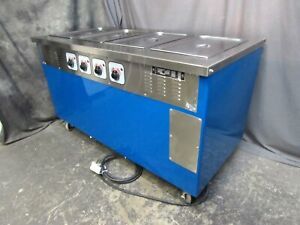 4-WELL HOT FOOD WARMER/STEAM TABLE; PIPER PRODUCTS R4HF 60&#034;X30&#034; 208V 1PH
