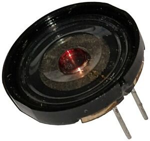 8 0.1W Speaker with PC Leads, 1 Inch Round