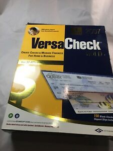 Versa Check-Blanks with CD (150 Count)