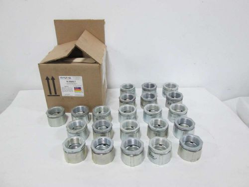 Lot 22 new 1126 2in npt pipe coupling conduit fitting steel d389267 for sale