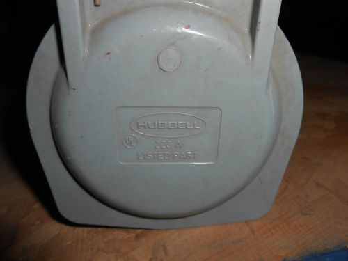 HUBBELL 460R9 60 AMP 3 PHASE 250 VOLT PIN &amp; SLEEVE RECEPTACLE