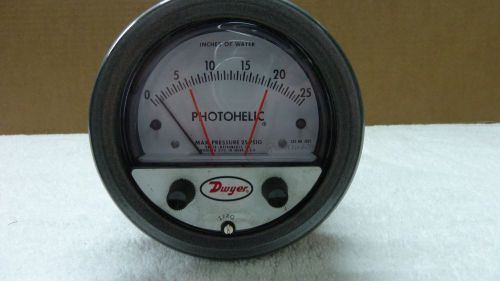 Dwyer series 3000 photohelic pressure switch/gage (new/open package) for sale