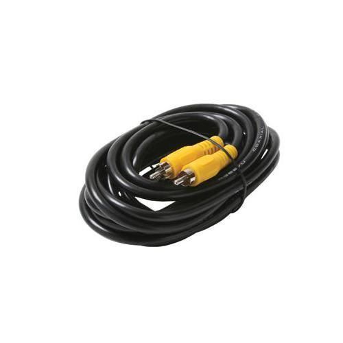 STEREN ELECTRONICS INTL 206-200 6&#039; RCA-RCA RG59 BLACK CABLE GOLD