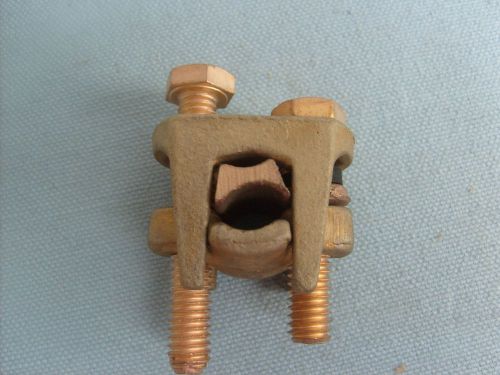 2 awg copper split bolt conductor splice  # lp04s009 , mil-t-55156 for sale