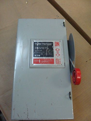 New Factory Overstock Cutler Hammer 30A # DH361FGK Electrical Box 3 Pole