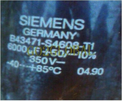 B43471-S4608-T1 6000UF 350V Siemens capacitor 60 days warranty