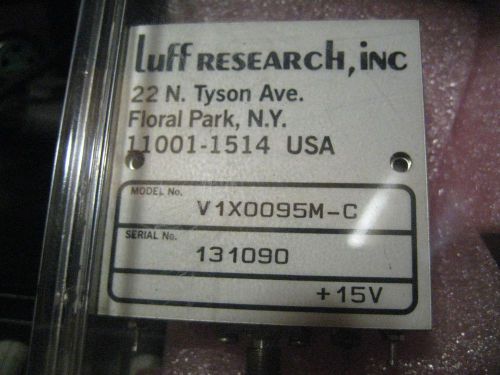 Luff Research VCO Voltage Controlled Oscillator V1X0095M-C **NEW**