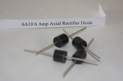 6A10 6A  6 AMP1000V Fast Recovery Diode diodes Diode R-6 10 pc  FL USA solar