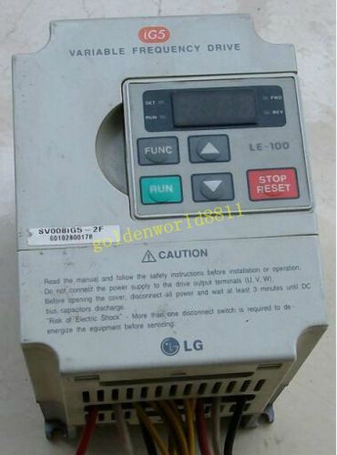 LG/LS Elevator Inverter SV008iG5-2F 0.75KW 220V for industry use