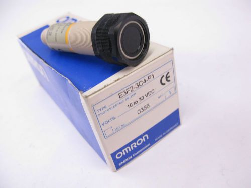 Omron e3f2-3c4-p1 photoelectric switch, 10-30vdc for sale