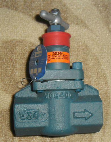 Parker 3/4&#034; socket weld port ext plug refrigeration valve for sale