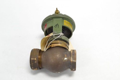Johnson v-3752 pistoned pneumatic brass 1-1/4 in npt diaphragm valve b276784 for sale