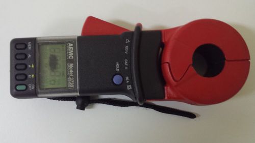 AEMC Ground Tester Model 3730 with Calibration Loop case and Manual