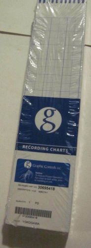 9 NEW SEALED Boxes Yokogawa Fanfold Strip Chart B9627AY 30695418 RECORDING CHART