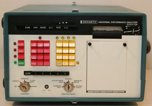 Dranetz 626 universal disturbance analyzer for sale