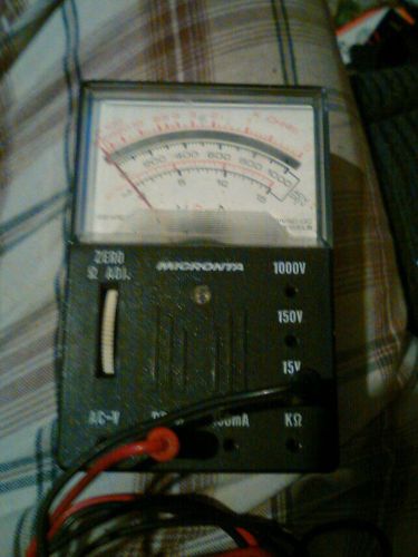 Vintage micronta meter