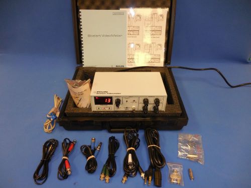 Philips Boelart Videometer 4535 986 15461 453522307581 Kimchuk with Case Manual
