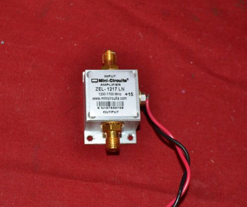 Mini Circuits ZEL-1217LN Low Noise Power Amplifier 1200-1700MHz, 50 Ohm R