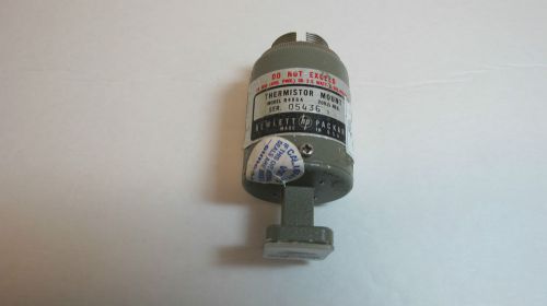 Hp r486a thermistor mount.  26.5 to 40ghz.  wr-28,  -30 to +10dbm.  tested good. for sale