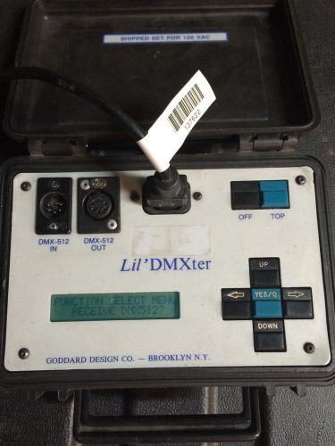 GODDARD DESIGN Lil’ DMXter DMX Test tool