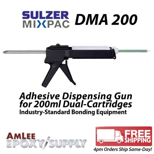 Mixpac dma200 mixing gun for 200ml epoxy &amp; adhesive cartridges (1:1 ratio) for sale