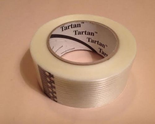 48mm x 55m 8934 tartan clear general filament tape (aprox. 2 inch x 180 feet) for sale