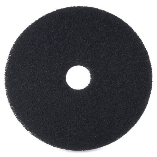 3m niagara 7200 floor stripping pads - 16&#034; diameter - 5/box - black (mmm35019) for sale