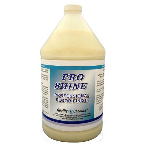 Pro Shine High Solids Floor Finish Wax - High Shine - 5 gallon pail