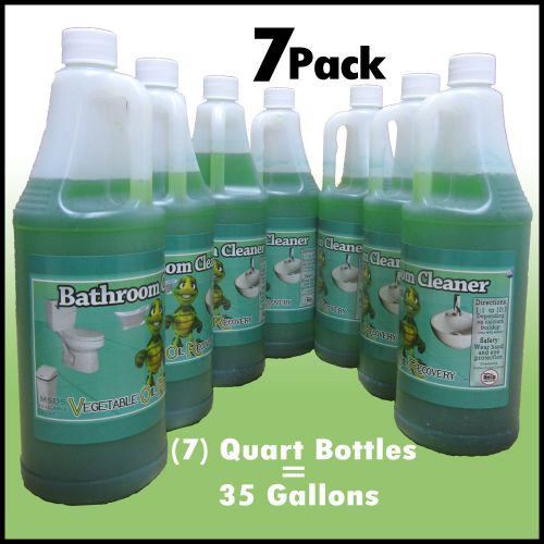 Commercial bathroom cleaner   35 gallons for sale